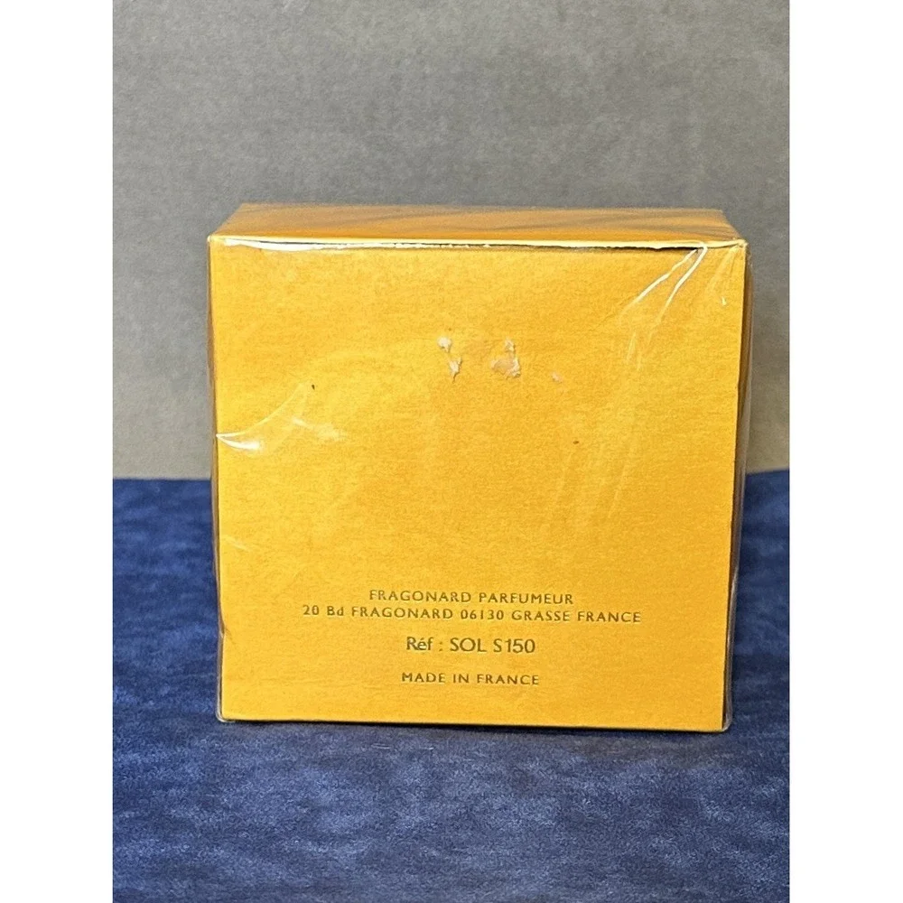 WOMENS FRAGONARD SOLEIL PERFUMED BAR SOAP 5 Oz NEW SEALED BOX 150 g